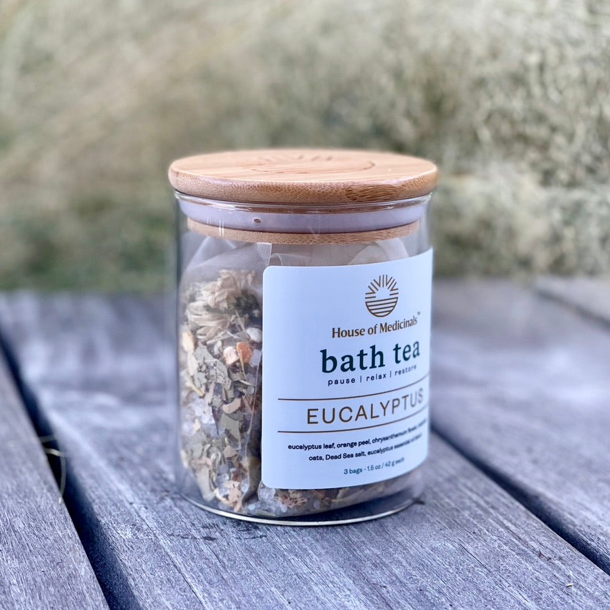 Complete Herbal Bath Tea Gift Set | 4 Scents