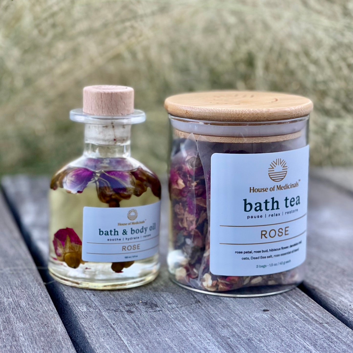 Bath & Body Duo Gift Set | Rose