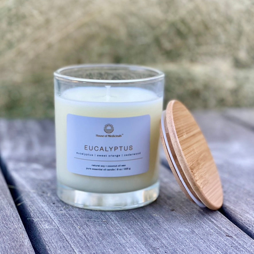 Pure Essential Oil Candle | Rose