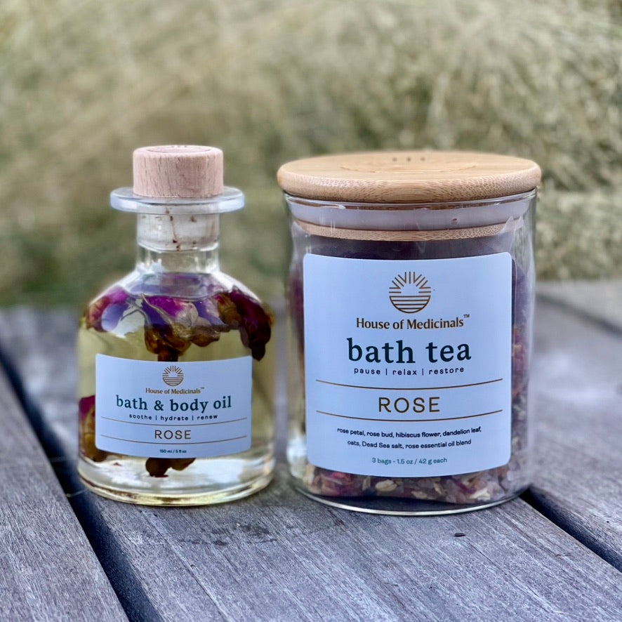 Bath & Body Duo Gift Set | Rose