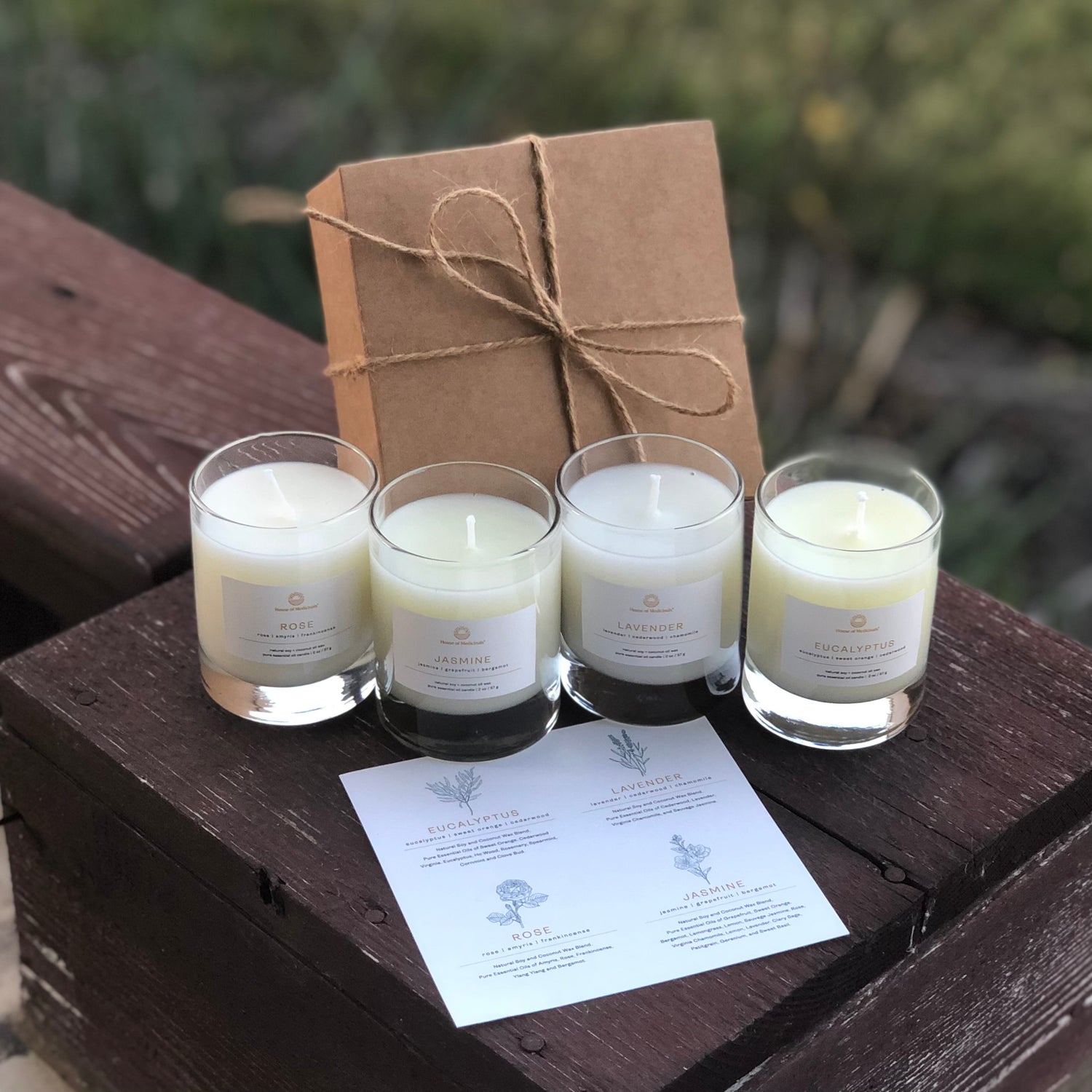 Lavish Home Candle Gift Box – aromaandrosescandle